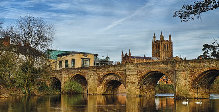 Hereford including optional Cathedral Christmas Fair