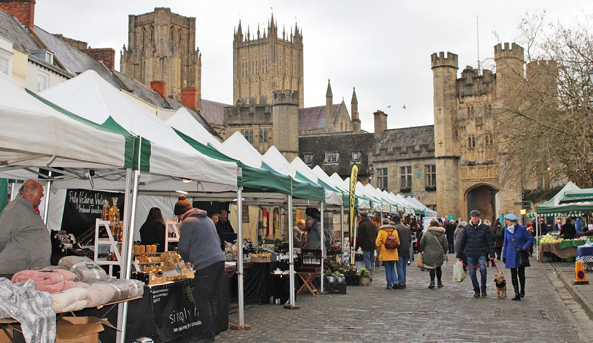 Wells Market and Street